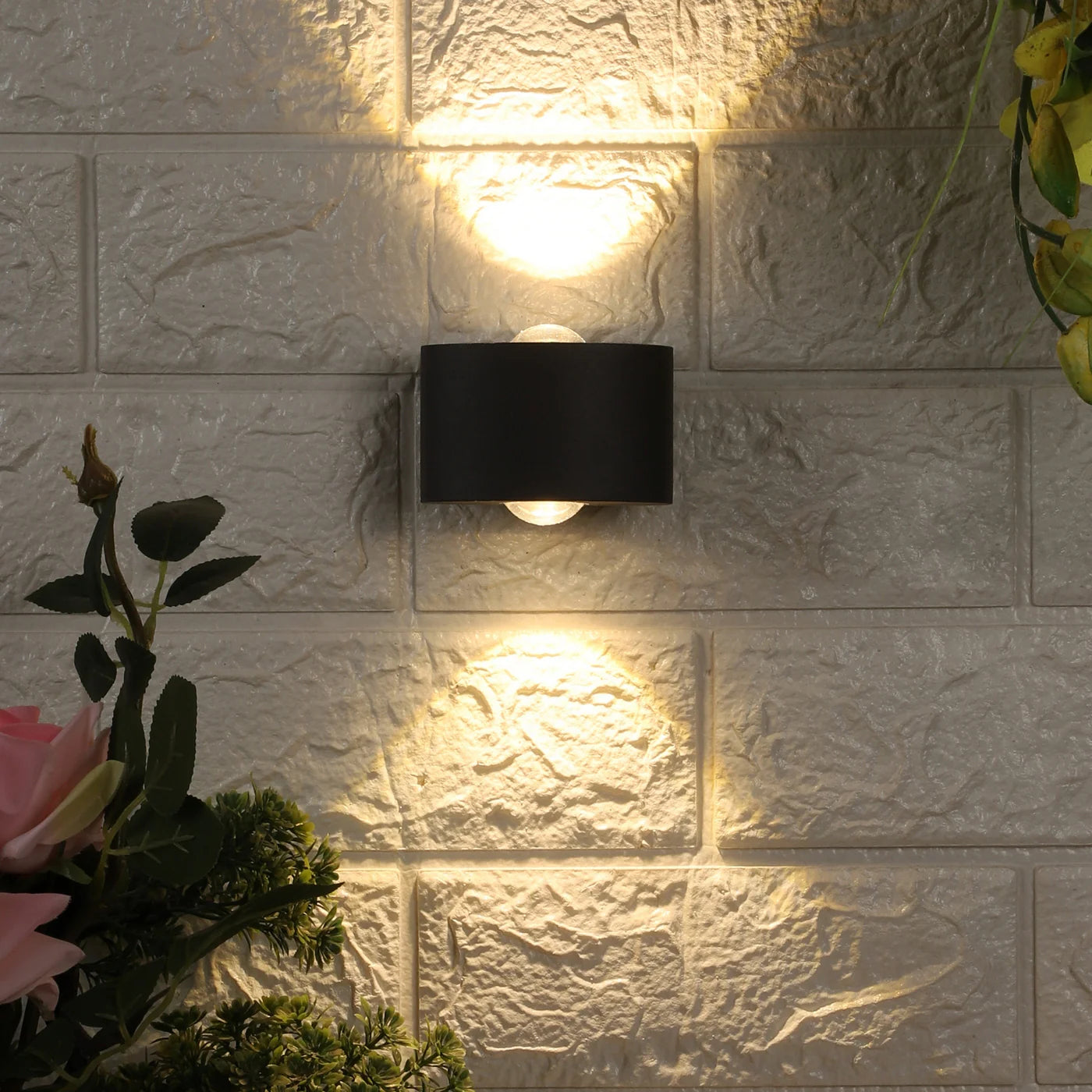 UL Single Pocket - Grey Metal Outdoor Wall Light