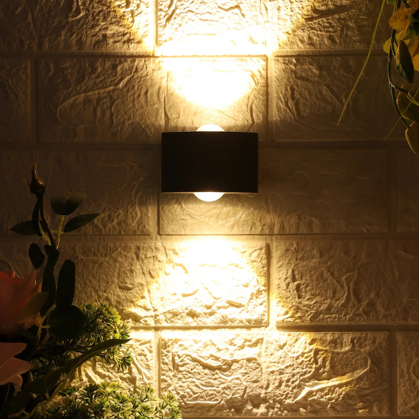 UL Single Pocket - Grey Metal Outdoor Wall Light